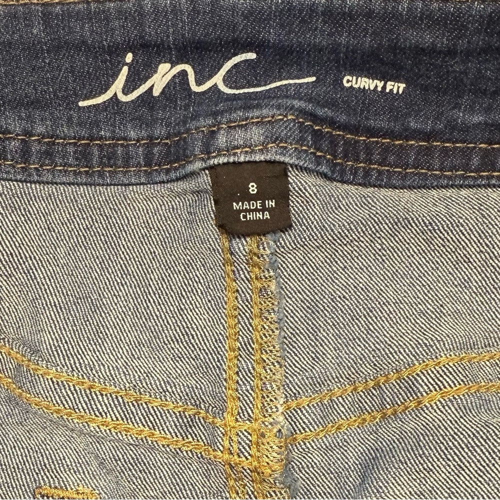 Inc International Concepts Women's Jean Pencil Skirt, Size 8 - Picture 5 of 5